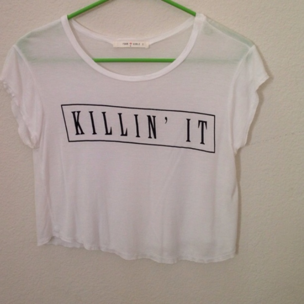 Killin' It crop top